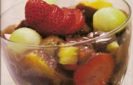 Salada de Fruta com Chocolate