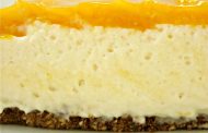 Cheesecake de Manga e Laranja