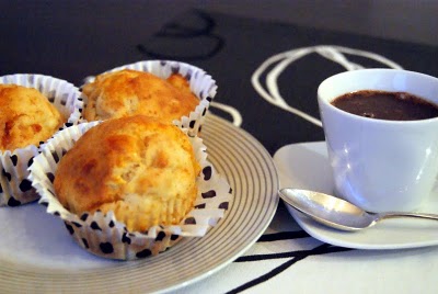 Muffins de Maçã e Chocolate