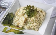 Fundos de alcachofra com risoto de tremoço 